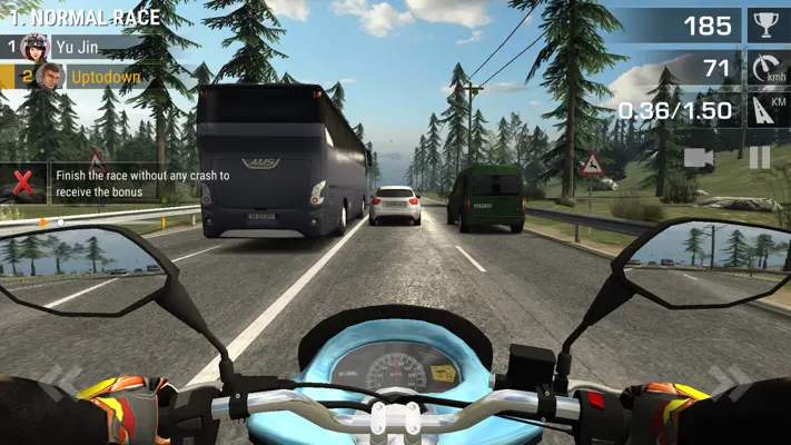 Racing Fever: Moto android App screenshot 0