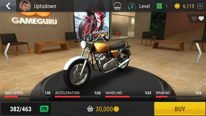 Racing Fever: Moto android App screenshot 9